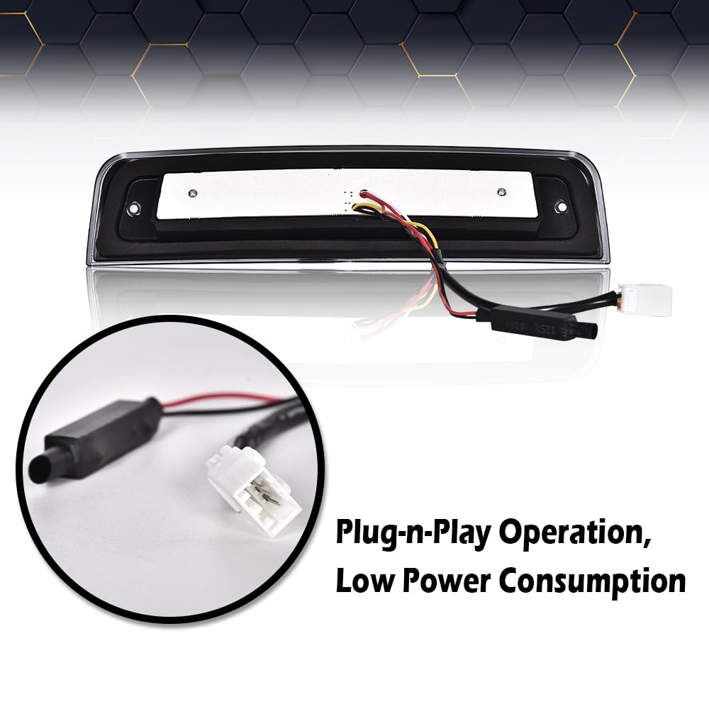 PIT66 LED Bar 3rd Brake Light Fit Dodge Ram 1500 2500 3500 2009-2017