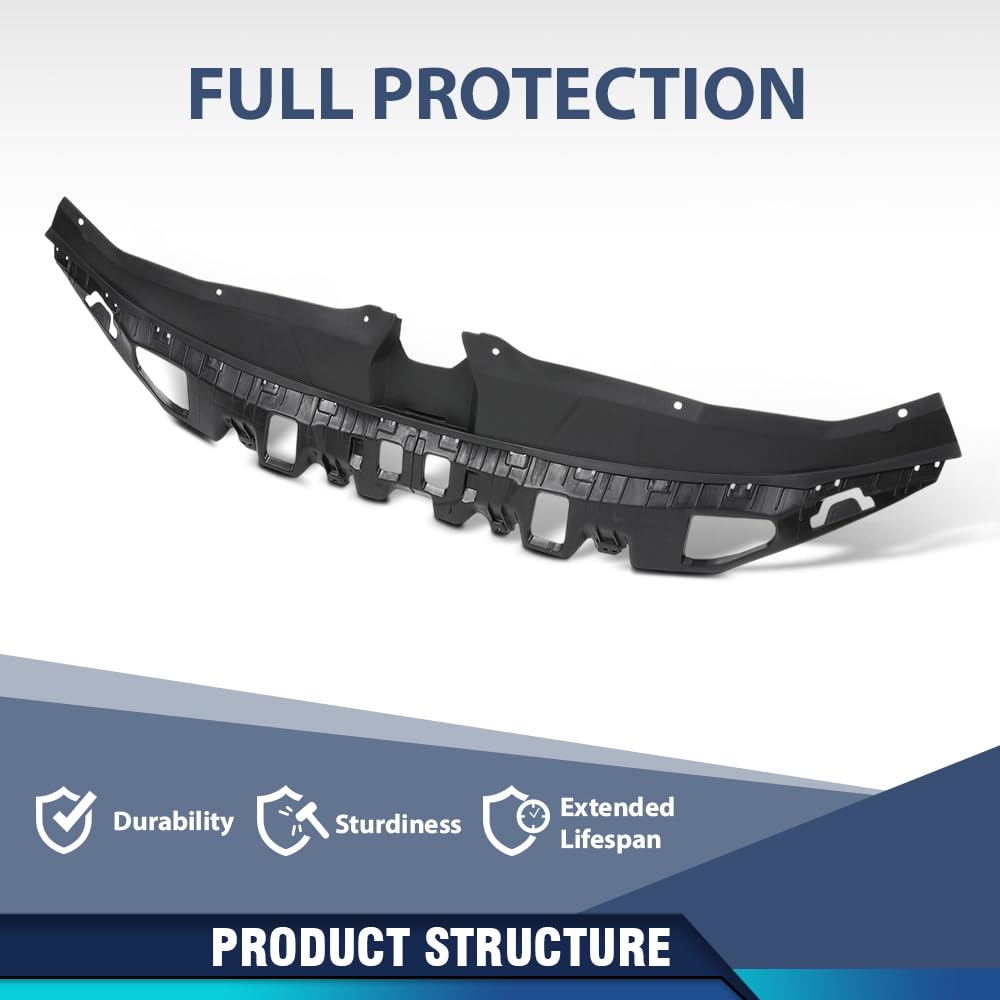 PIT66 Grille Cover Upper Radiator Sight Shield