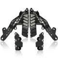 PIT66 Front Bumper Bracket Retainer Compatible with 2013-2015 Altima Sedan 4PC Beam Mount Support