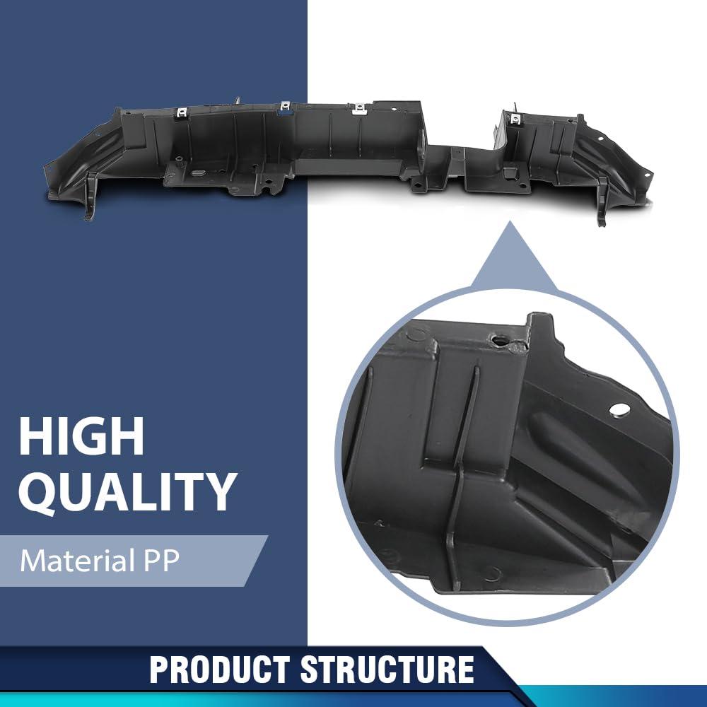 PIT66 Front Bumper Center Support Bracket, Black