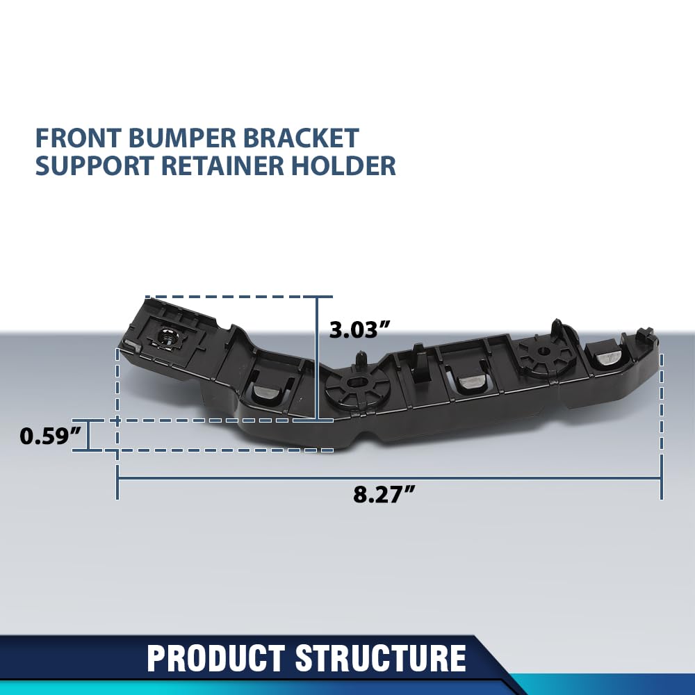 PIT66 Front Bumper Support Bracket Left and Right Side