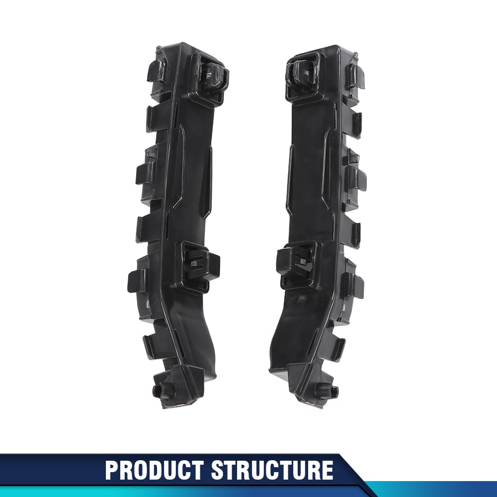 PIT66 Front Bumper Brackets Compatible with 2008-2012 Honda Accord