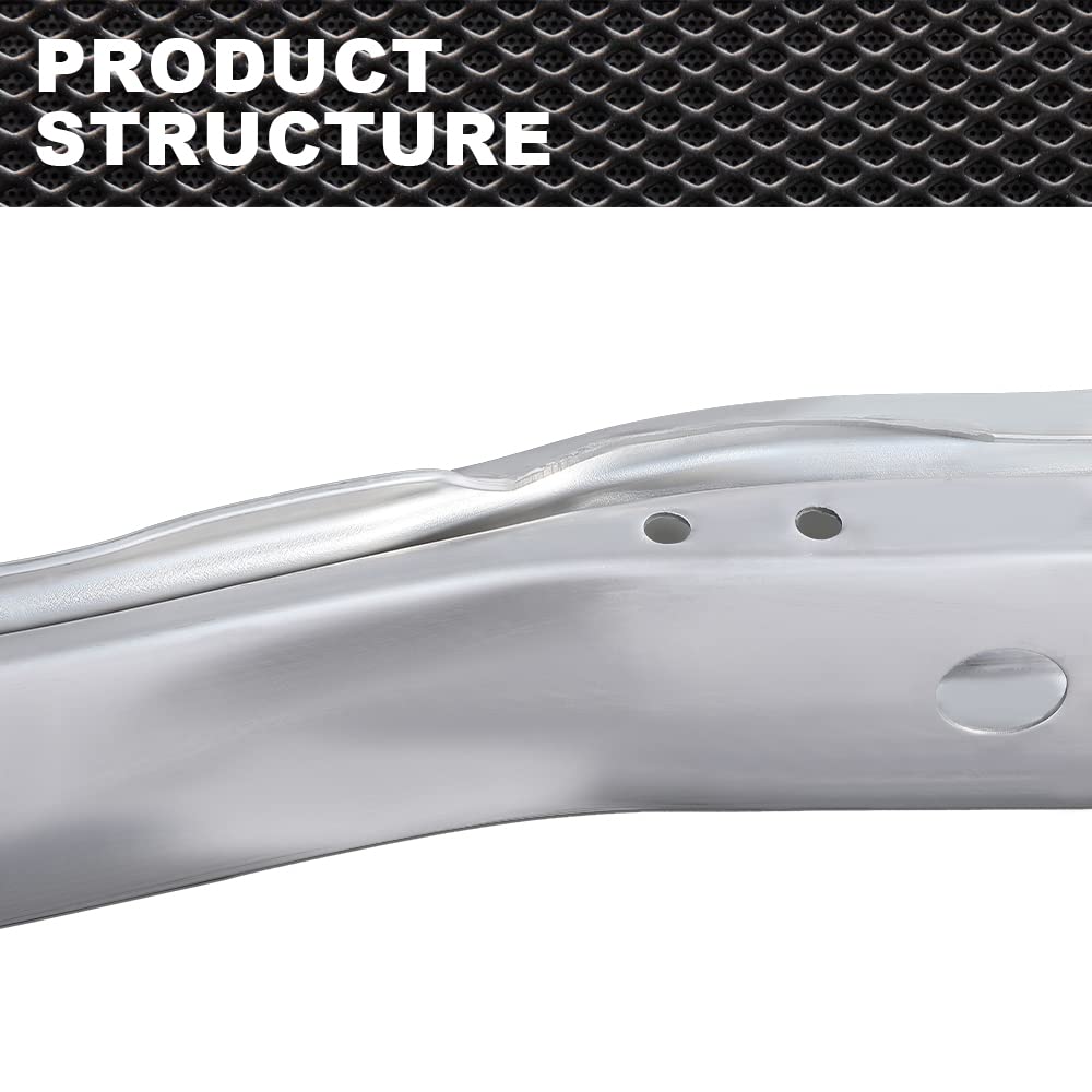 PIT66 Aluminum Natural Front Bumper Reinforcement, AU1006126
