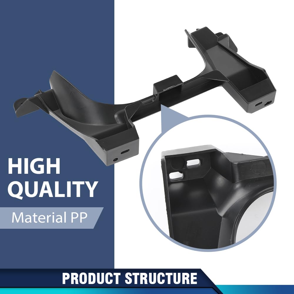 PIT66 Exhaust Tip Bracket Left Side, Black
