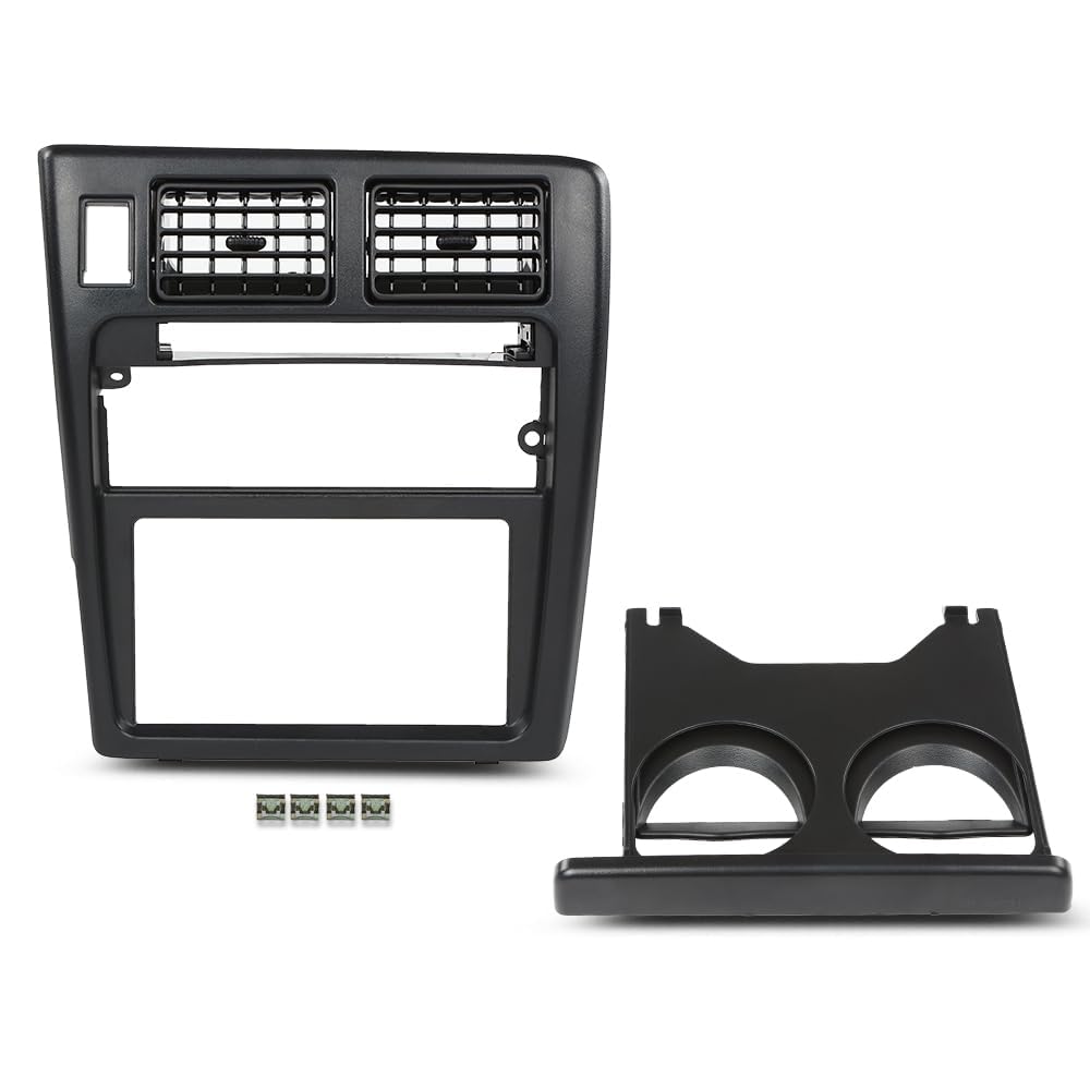 PIT66 Radio Bezel Dash Trim Compatible with Toyota Tacoma 1995-1997