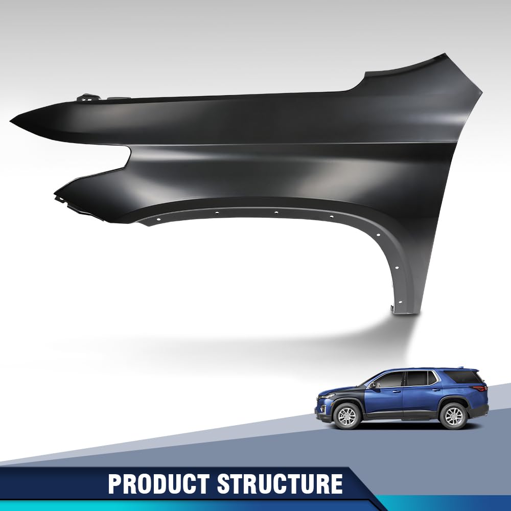 PIT66 Front Left Driver Side Fender 1 Pc