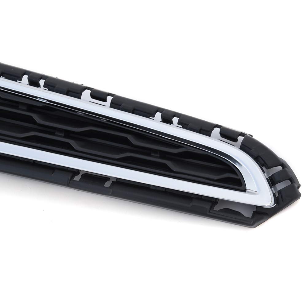 PIT66 Front Upper Bumper Grille Assembly Fit Chevy Cruze 2015 ABS Chrome