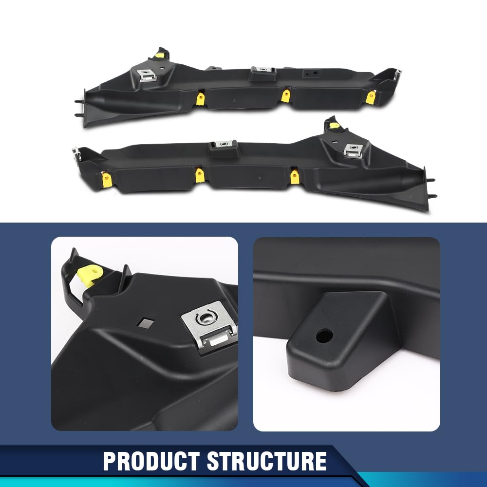 PIT66 Front Bumper Mount Support Bracket, Black