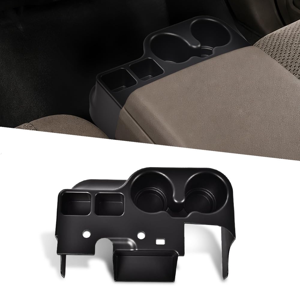 PIT66 Center Console Cup Holder Fit Ford F250 F350 F450 F550 1999-2001