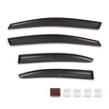PIT66 Window Visors Rain Guards PMMA 4PCS Smoke