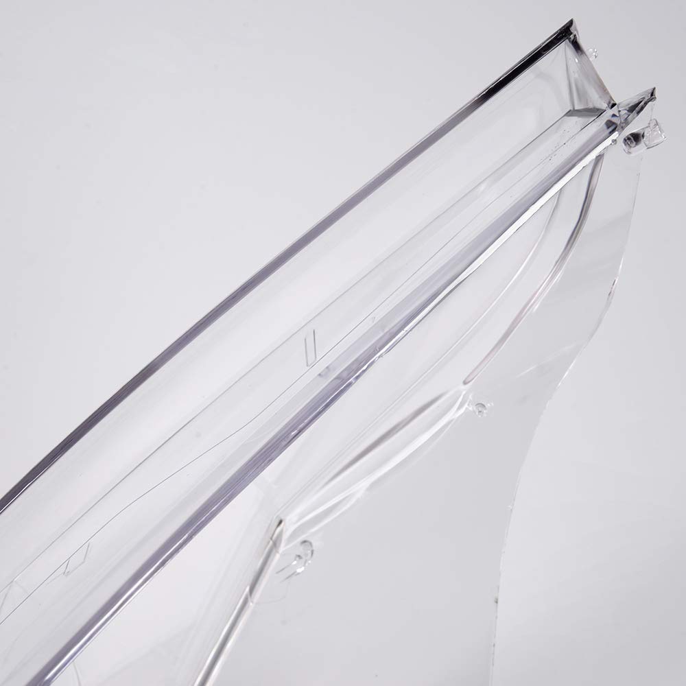 PIT66 Headlight Headlamp Clear Lens Cover Compatible with BMW 5 E60 E61 525i 530i 545i 550i 2Pcs