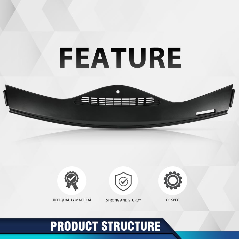 PIT66 Upper Dash Trim Defroster Vent Panel Bezel Fit Pontiac G6 2005-2010
