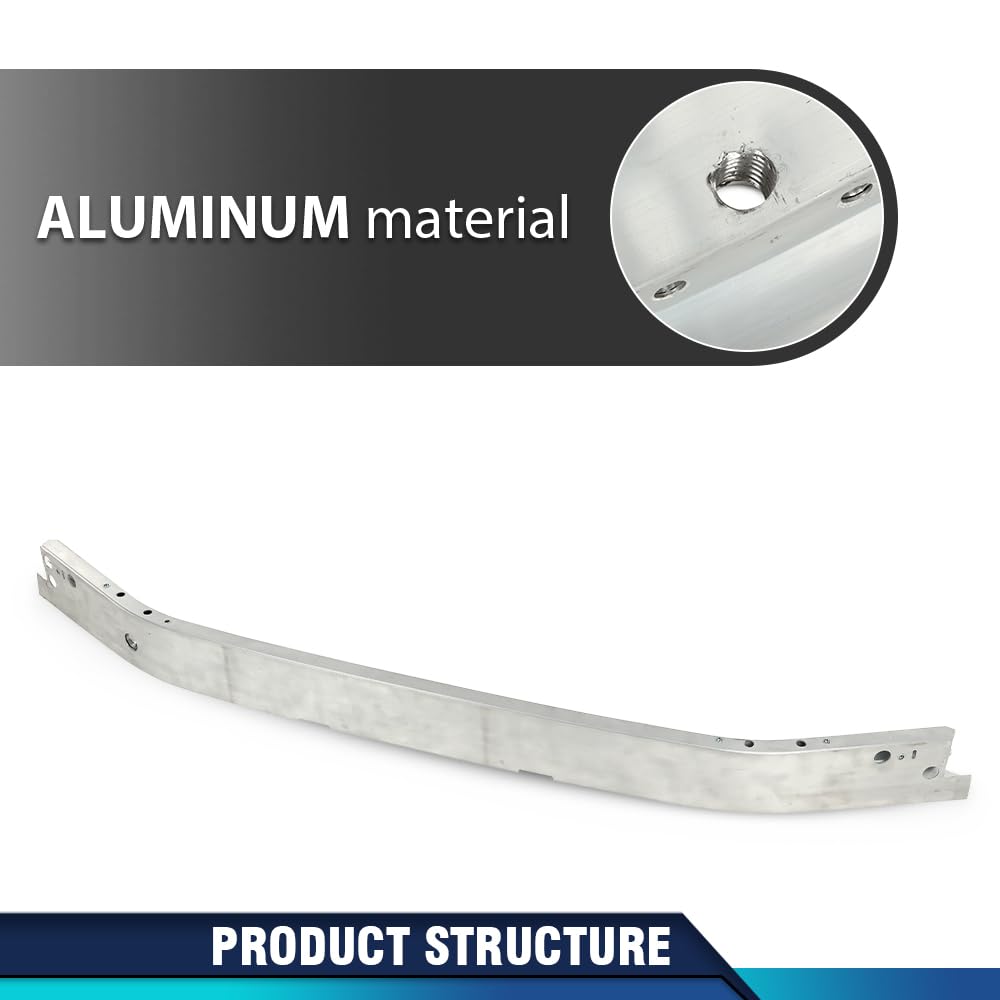 PIT66 Front Bumper Face Bar Reinforcement Compatible with BMW X1 2016-2021/Compatible with BMW X2 2018-2021 Silver 51117342439, BM1006137