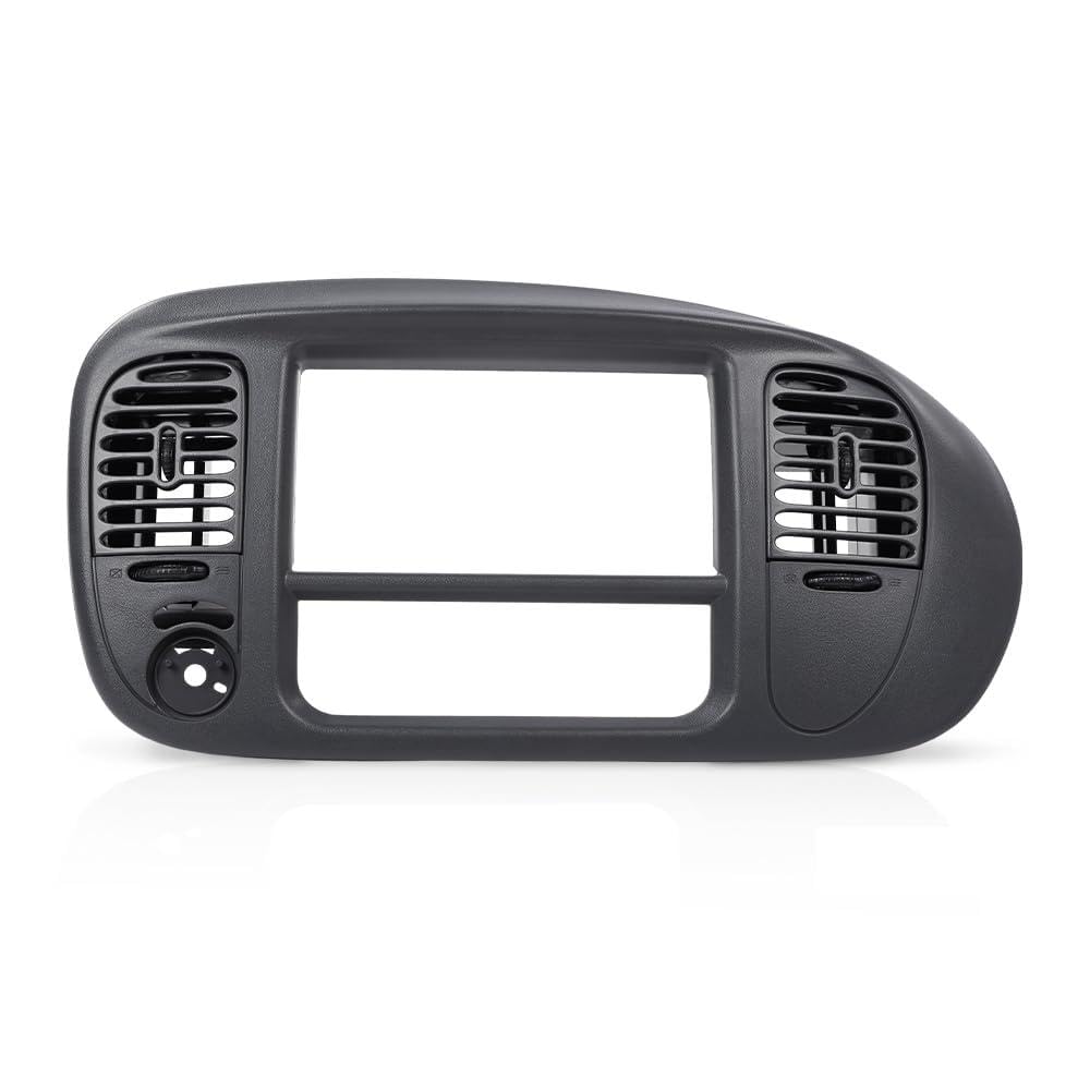 PIT66 Center Dash Bezel Fit 2000-2003 Ford F150/2000-2002 Expedition Grey