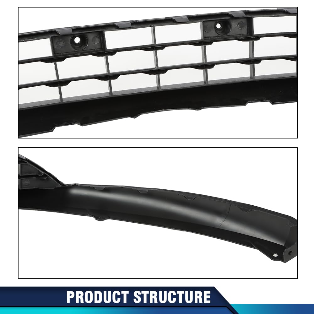 PIT66 Front Bumper Lower Valance Panel Grill Fit Ford Focus 2015-2018
