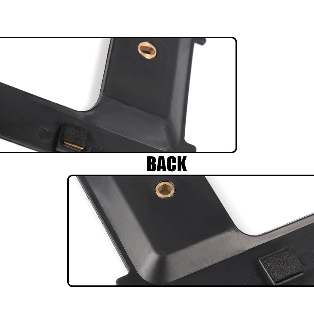 PIT66 License Plate Bracket Mount Kit w/Anti‑Theft Screws Fit Mini Cooper