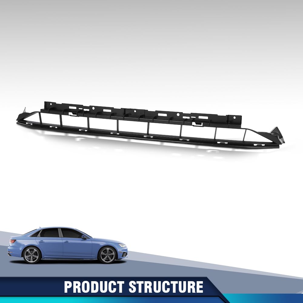 PIT66 Front Bumper Lower Center Grille Fit Audi A4 S4 2016-2019