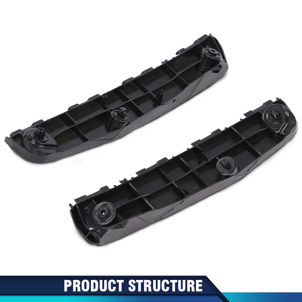 PIT66 Bumper Retainer, TO1043128, TO1042128 Set of 2 Front Left and Right