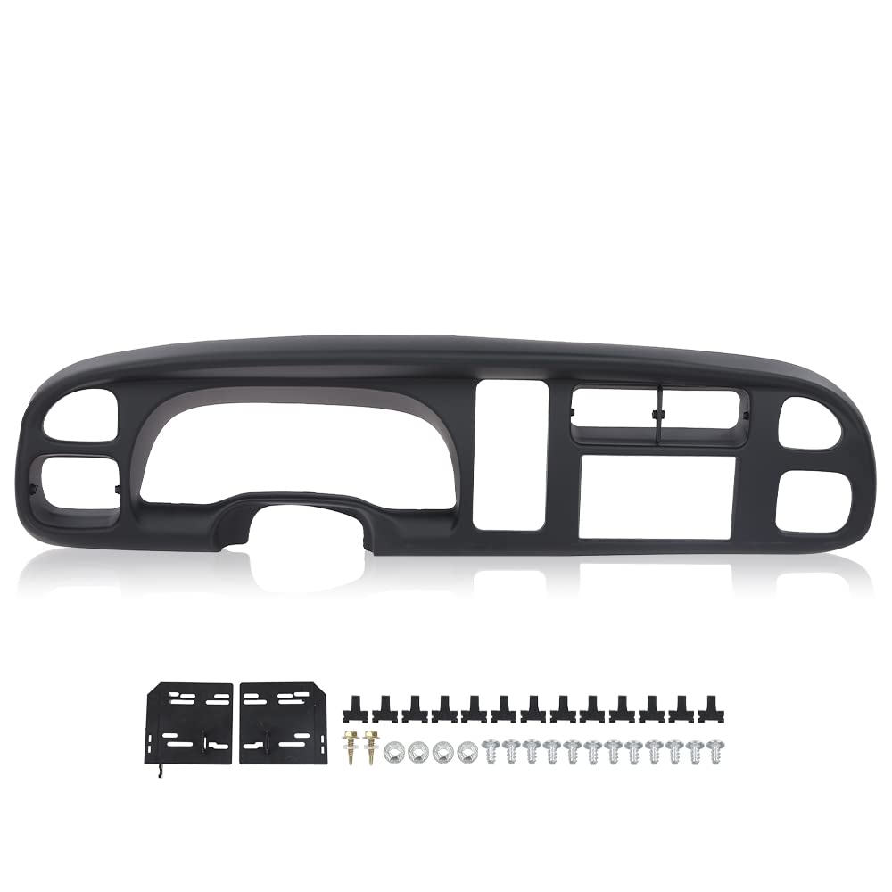 PIT66 Dash Bezel Cover Fit Dodge Ram 1500 1998-2001 Ram 2500 3500 1998-2002