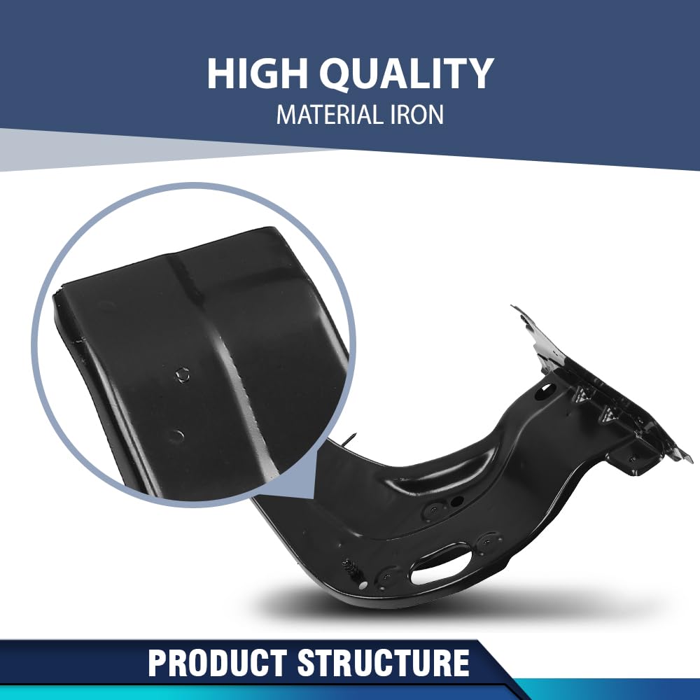 PIT66 Front Right Headlight Support Bracket Compatible with Porsche Cayenne 2011 2012 2013 2014 2015 2016 2017 2018 Black