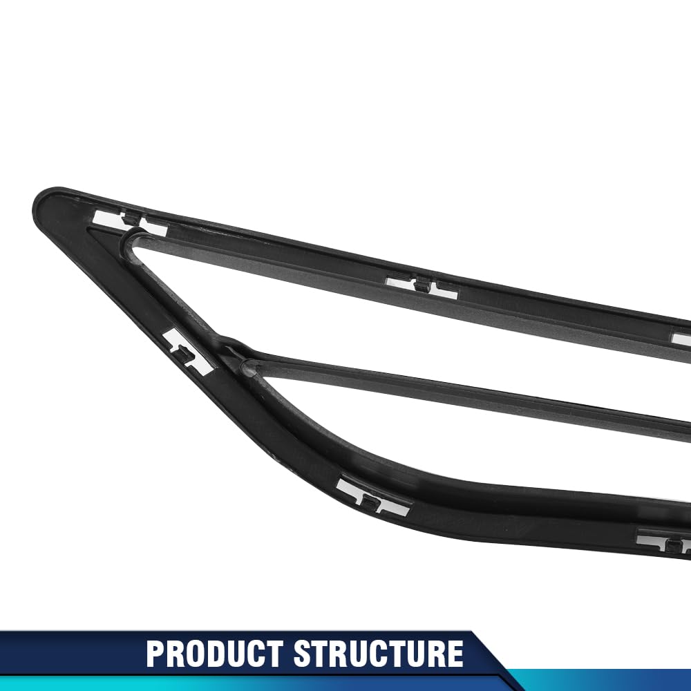 PIT66 Front Lower Bumper Grille Fit 2011-2013 Hyundai Sonata Sedan