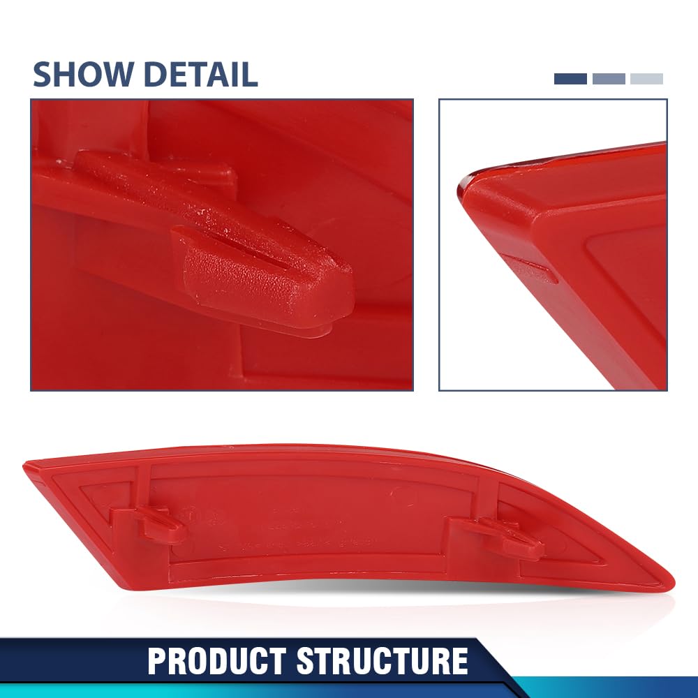PIT66 Rear Bumper Reflector Left Driver Side, FO1184101, BM5Z13A565B