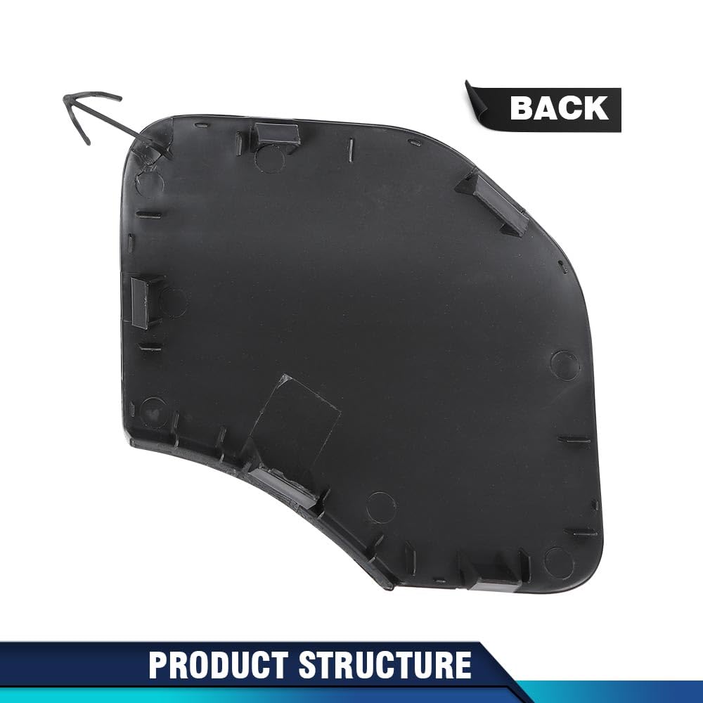 PIT66 Front Bumper Bracket Tow Eye Cap Hook Cover, Right Side 622A0-9PF0A
