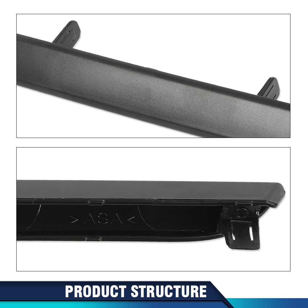 PIT66 Rear Bumper Lower Trim Molding Compatible with Toyota Camry SE XSE 2018-2021 5272306010, 5272406010 Black Left & Right