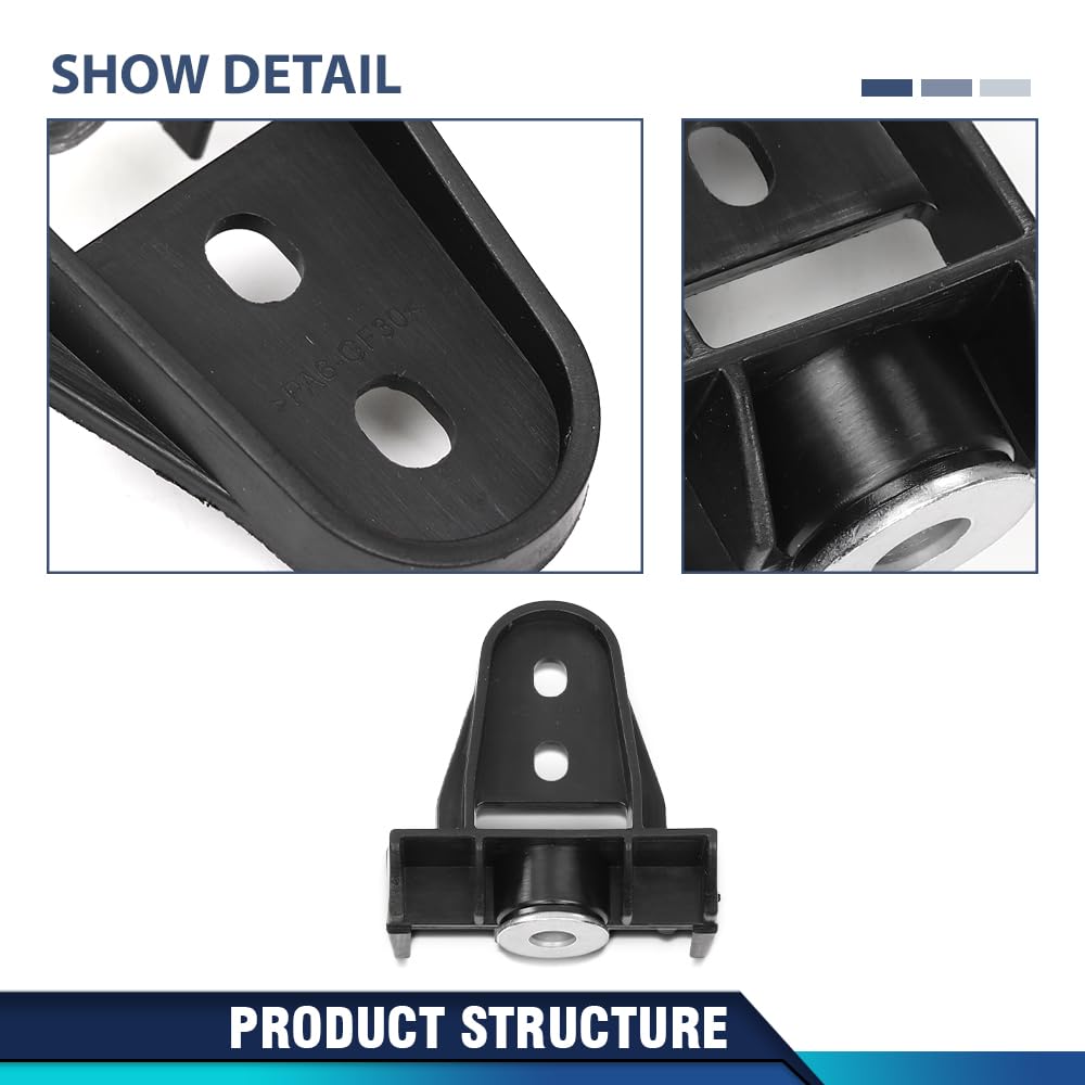 PIT66 Front Bumper Brackets, Plastic