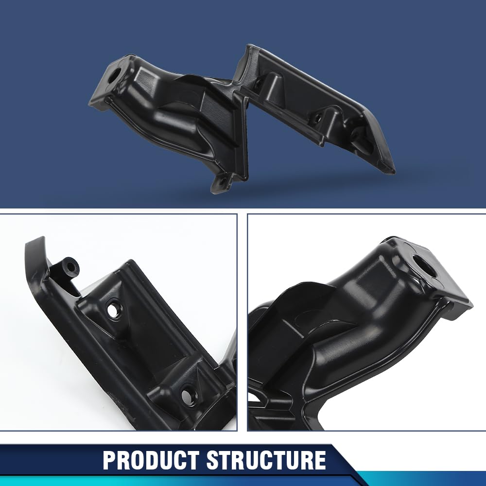 PIT66 Pair Front Grille Mounting Bracket Support Left and Right