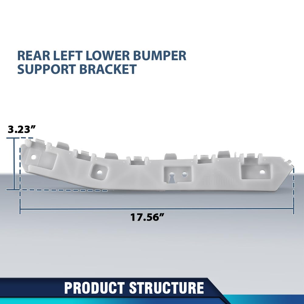 PIT66 Rear Left Lower Bumper Support Bracket, FO1142117