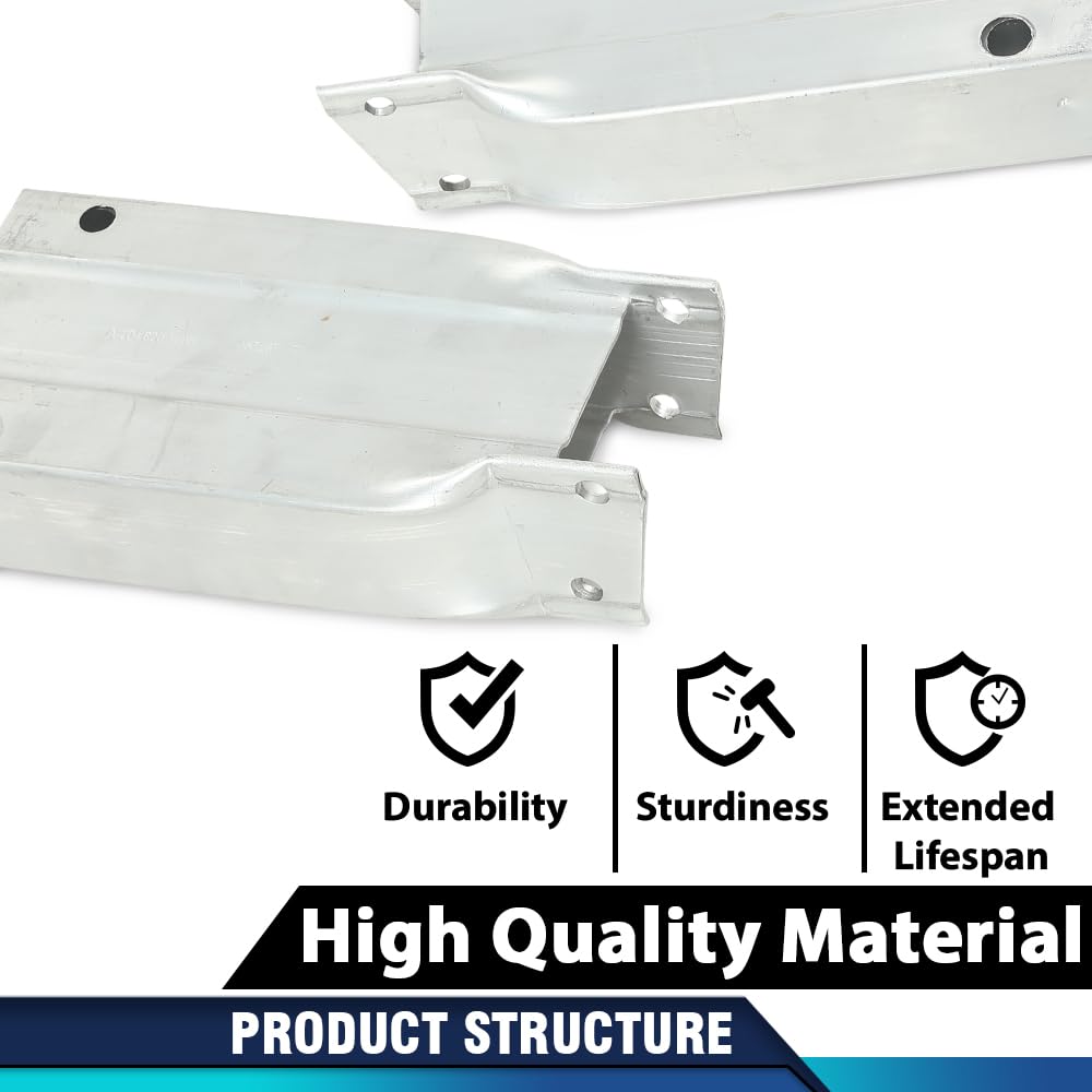 PIT66 Bumper Bracket Set of 2 Front LH & RH, MB1073101, MB1072101