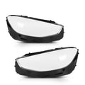 PIT66 Headlight Lens Headlamp Cover Pair Compatible with Benz SClass W223 V223 Z223 Models 2020-2024 Clear