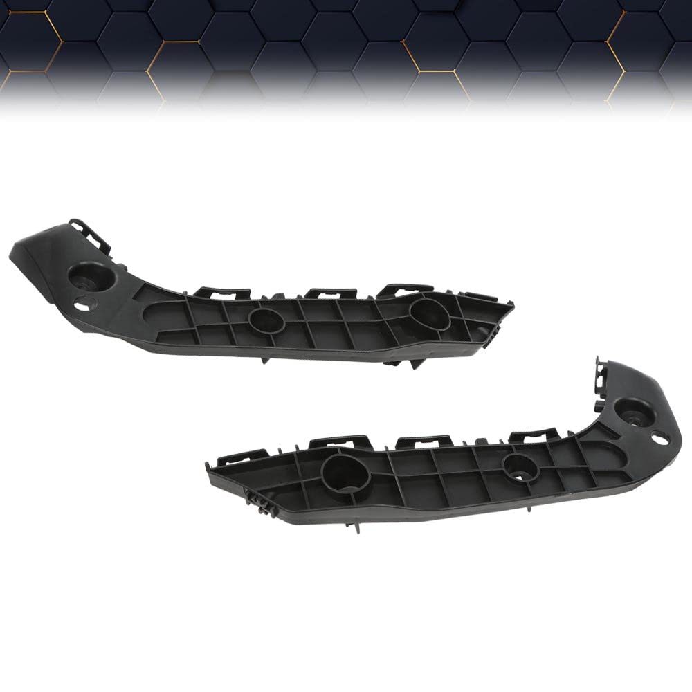 PIT66 Bumper Retainer Set Compatible with Toyota 4Runner 2014-2018 Front Plastic Primed 2PCS 5211535153, TO1043126, 5211635152, TO1042126