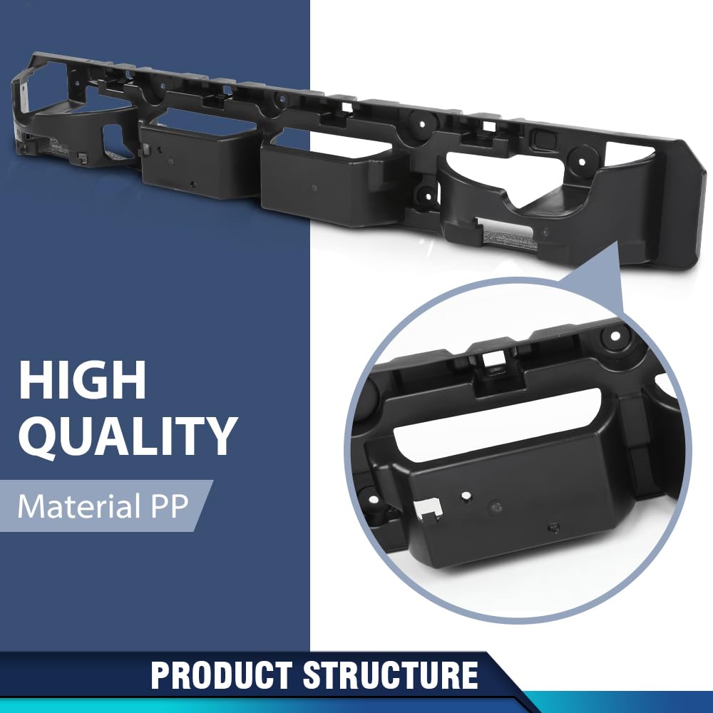 PIT66 Rear Bumper Impact Absorber, CH1170149 Black