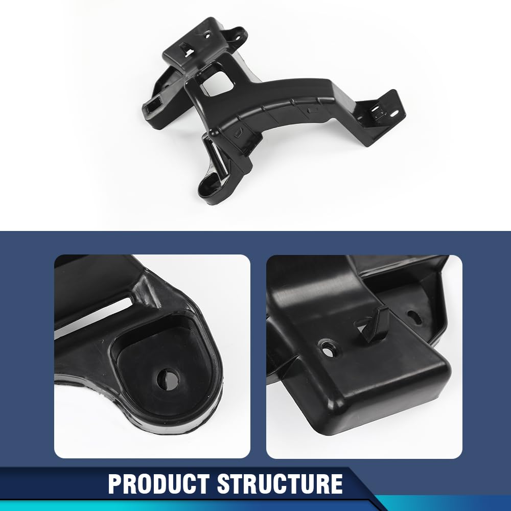 PIT66 Rear Bumper Bracket Right Side, Black