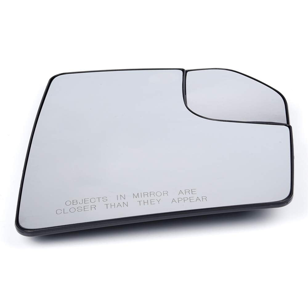 PIT66 2Pack View Mirror Glass, Compatible with 15-18 Ford F150 Pickup Truck, Driver & Passenger Side Mirrors Non-Heated, FL3Z17K707A