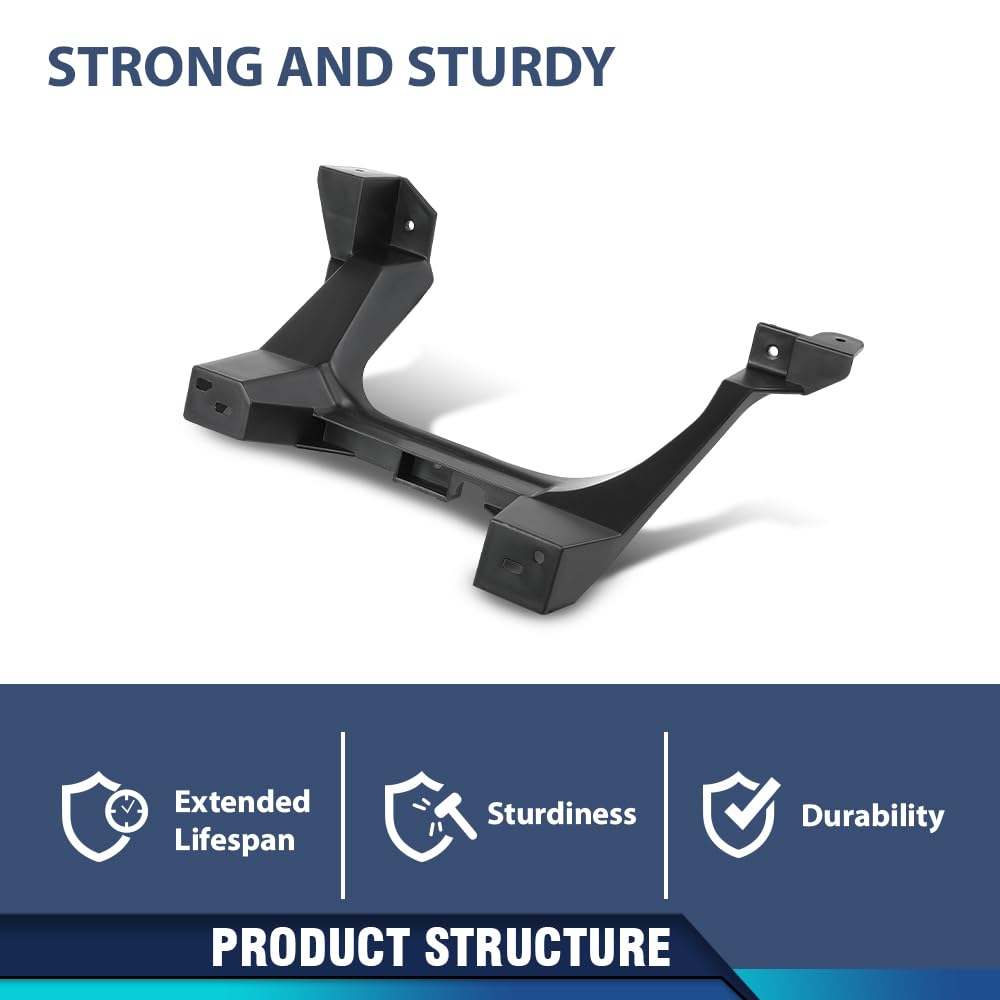 PIT66 Exhaust Tip Bracket Left Side, Black