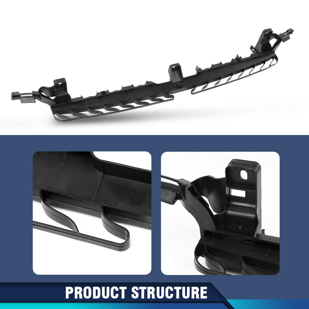 PIT66 Center Radiator Support Compatible with Volkswagen Jetta 2019-2021