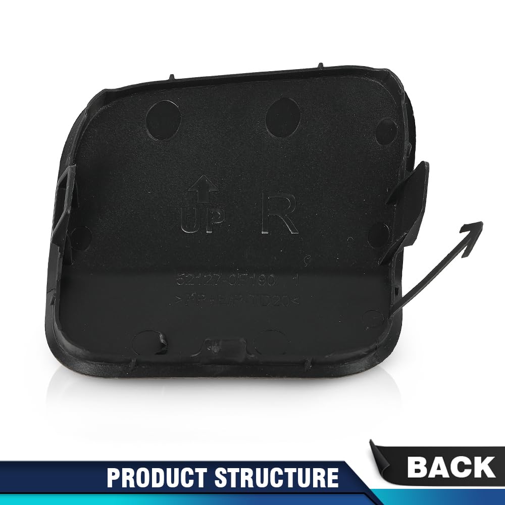 PIT66 Tow Hook Cover, TO1029141 Passenger Side Front