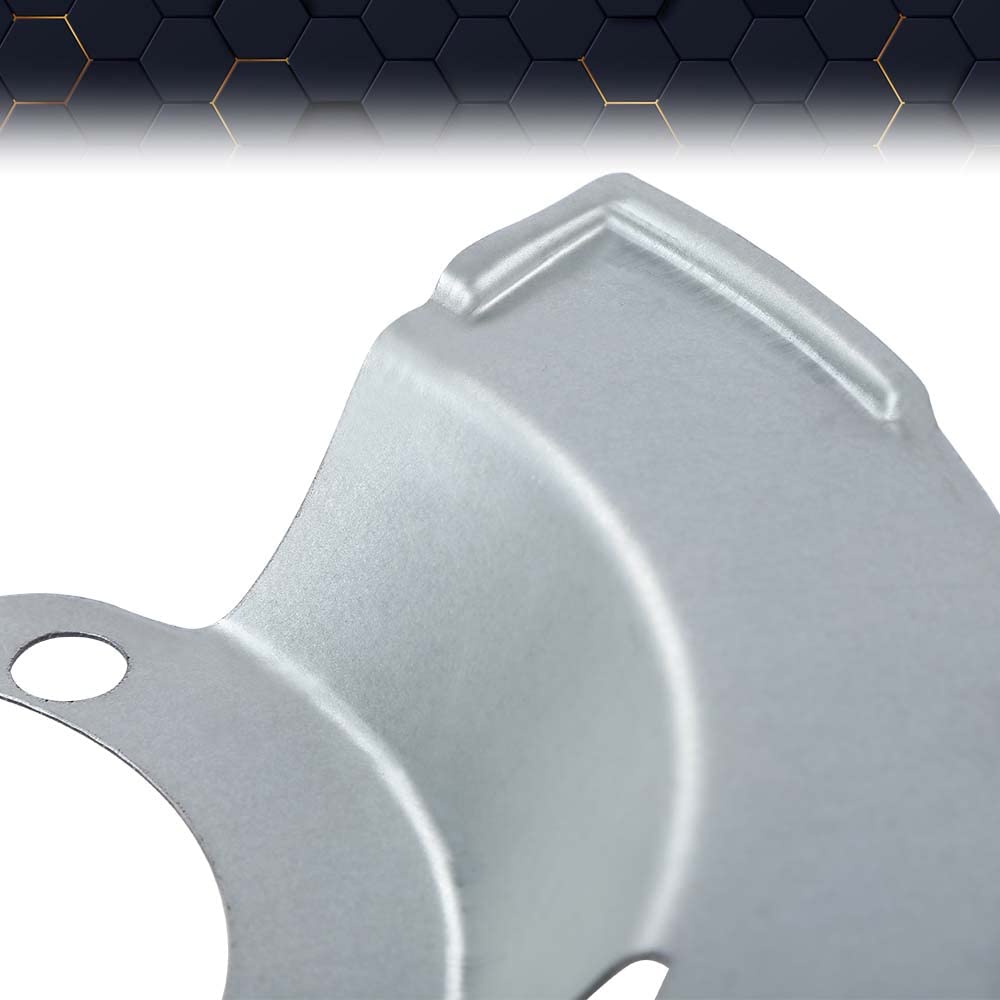 PIT66 Front Brake Dust Shield Compatible with 2000-2002 Dodge Ram 2500 3500 Left and Right Side