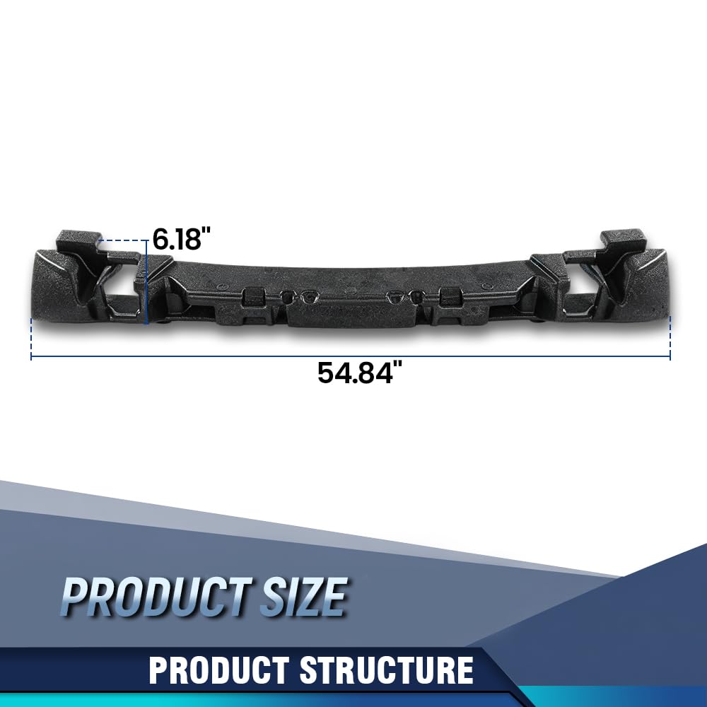 PIT66 Front Bumper Impact Absorber Fit Toyota Highlander 2020-2023