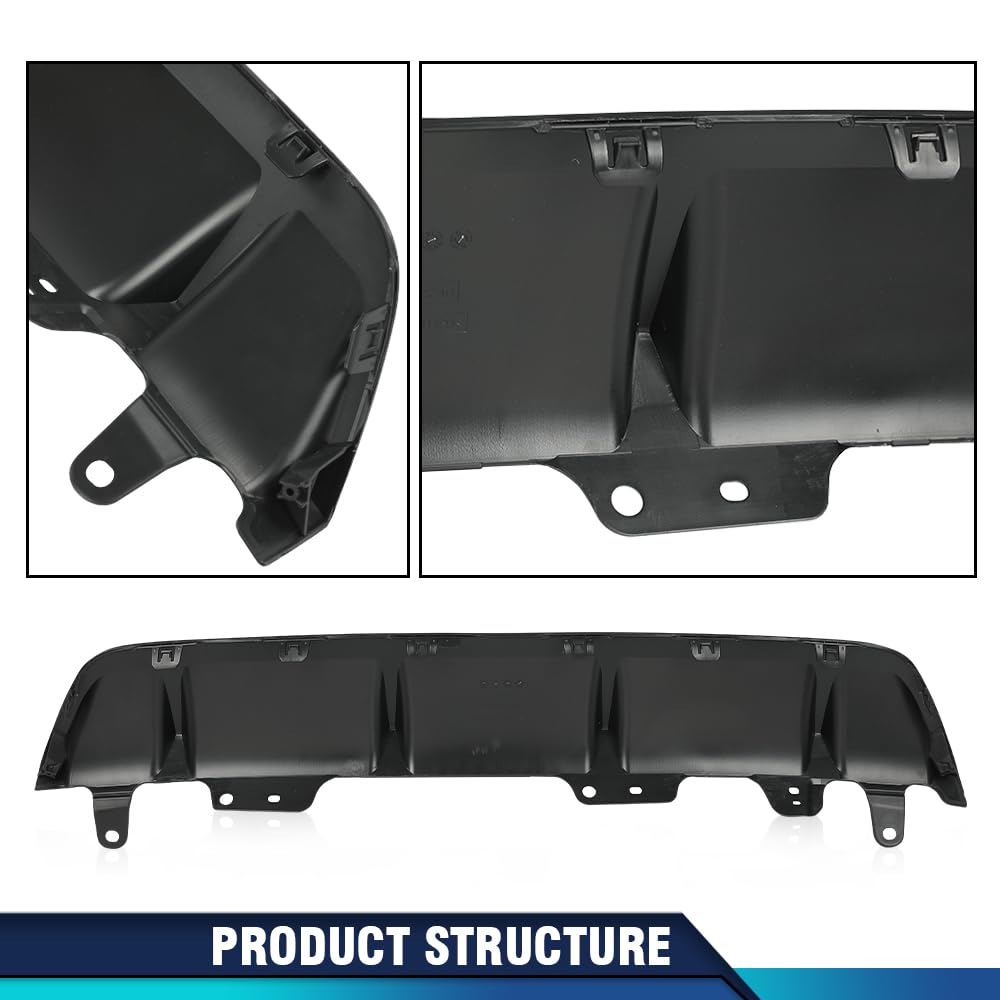 PIT66 Rear Bumper Lower Valance Panel Fit Toyota Corolla XSE SE 2020-2021