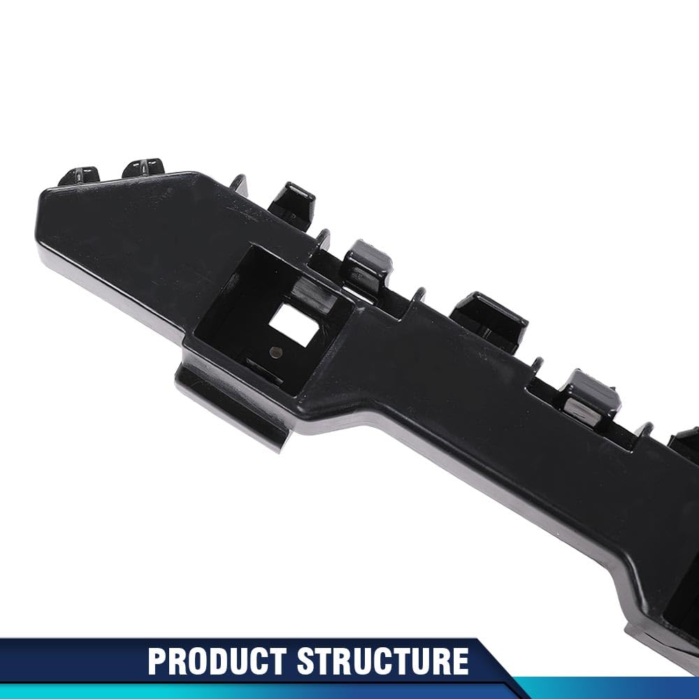 PIT66 2pcs Painted Front Bumper Retainer Support Bracket