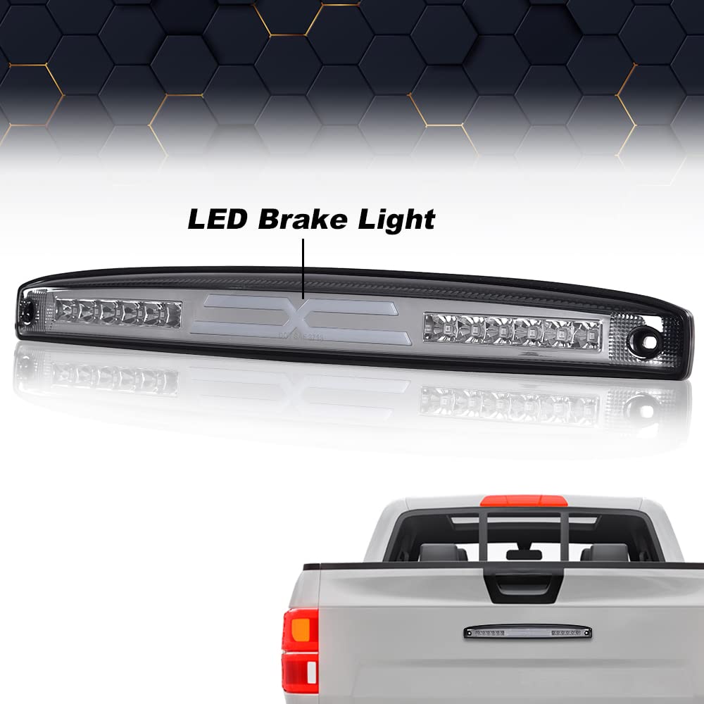 PIT66 LED 3rd Brake Light Fit Dodge Ram 2500 3500 2003-2006 Chrome Housing