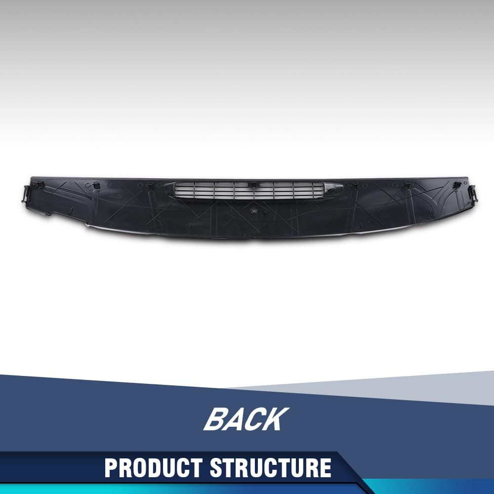 PIT66 Upper Dashboard Panel Fit Chevy Silverado GMC Sierra 2007-2013, Black