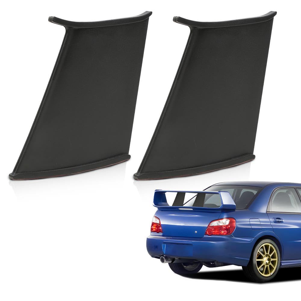 PIT66 2PCS Spoiler Wing Stiffi Support Fit Subaru Impreza WRX STi 2002‑2007