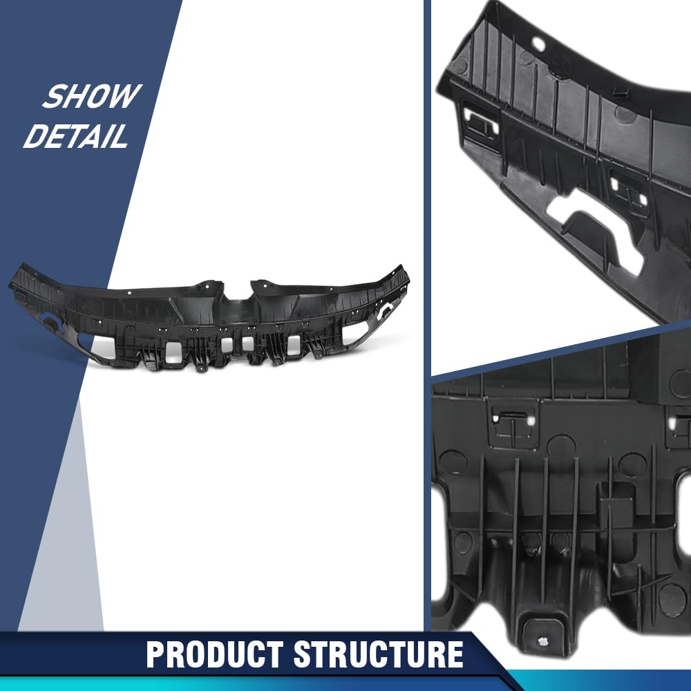 PIT66 Grille Cover Upper Radiator Sight Shield
