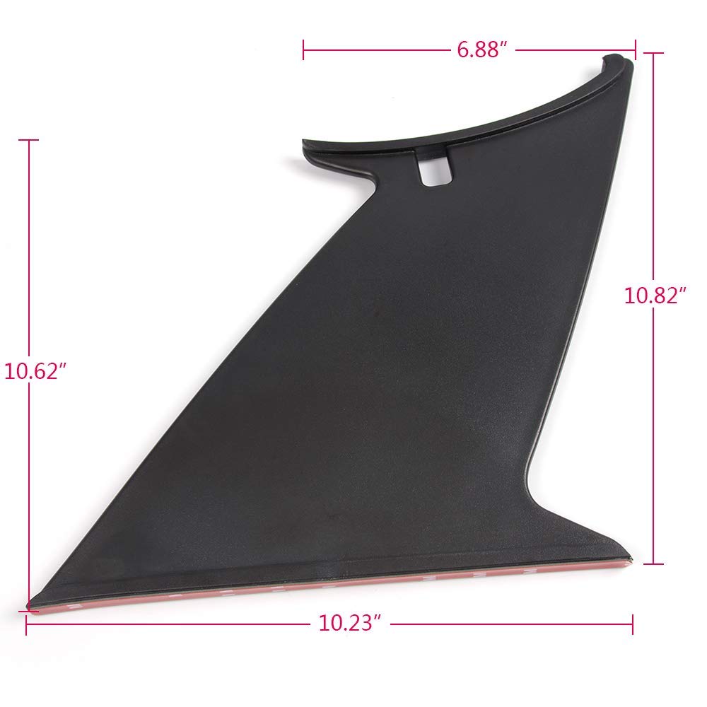 PIT66 4PCS Wing Stabilizer Support Fit Impreza WRX STI Sedan 2015-2019