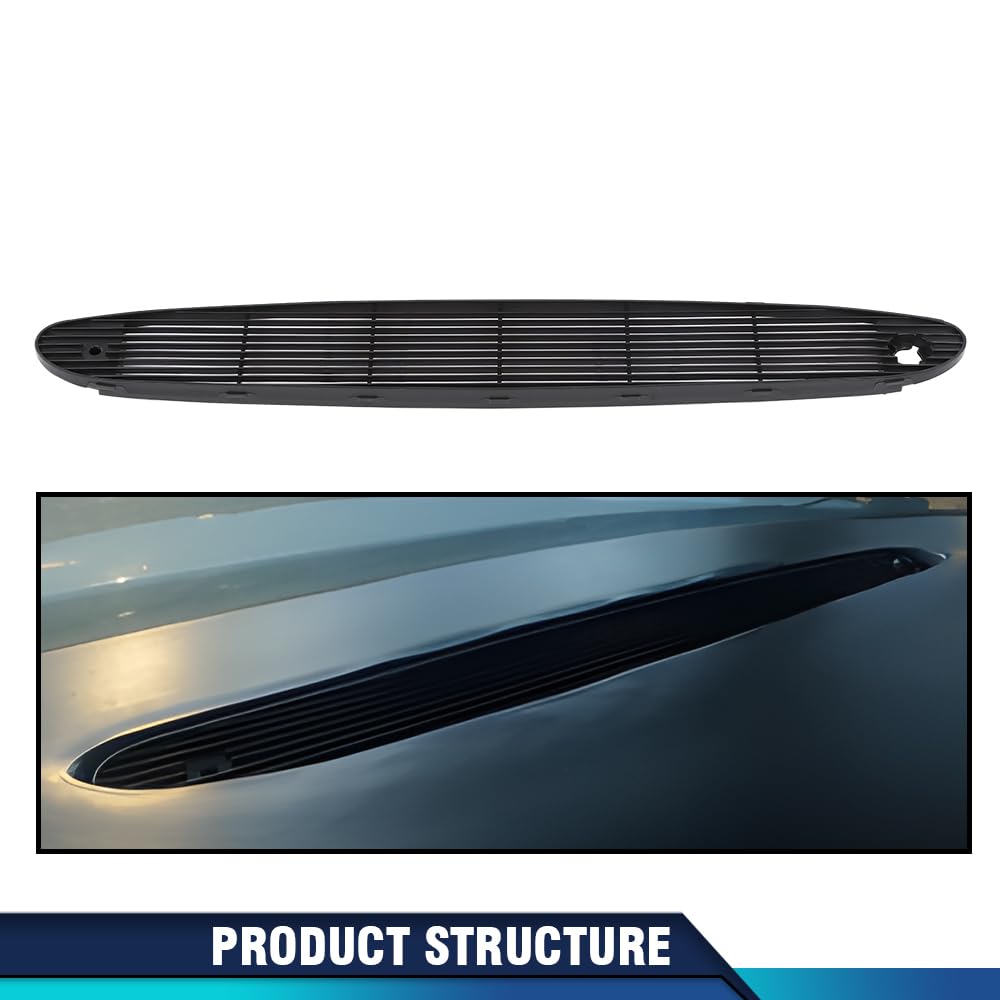 PIT66 Front Dash Defrost Grill Grille Vent Fit Chevy Corvette C5 1997-2004
